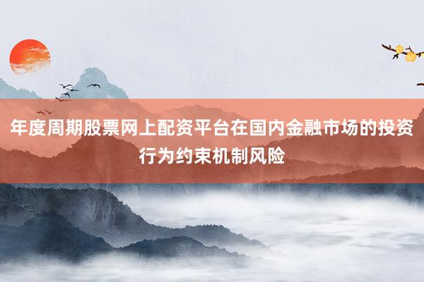年度周期股票网上配资平台在国内金融市场的投资行为约束机制风险