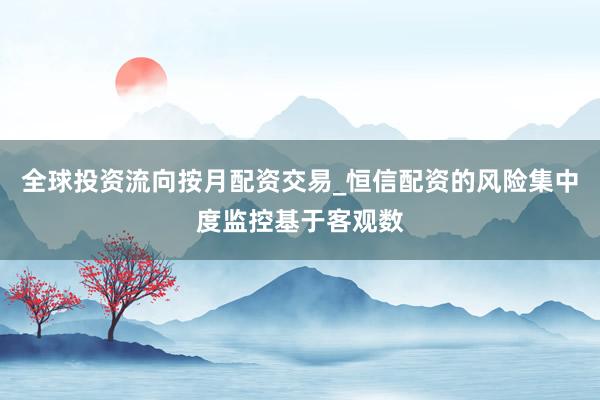 全球投资流向按月配资交易_恒信配资的风险集中度监控基于客观数